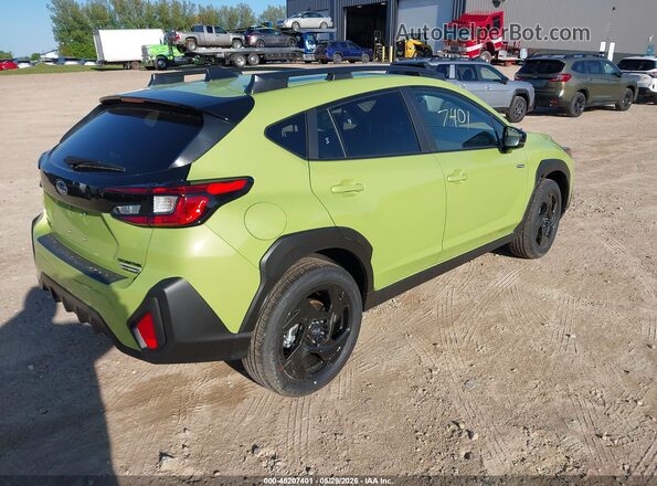 JF2GUSGD8T8243246 2026 SUBARU CROSSTREK Green 