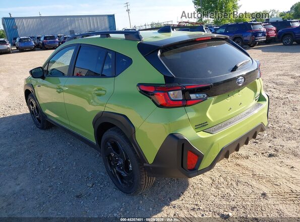 JF2GUSGD8T8243246 2026 SUBARU CROSSTREK Green 