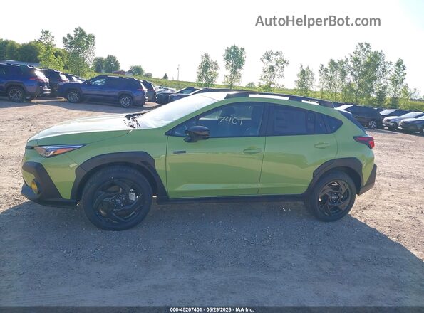 JF2GUSGD8T8243246 2026 SUBARU CROSSTREK Green 