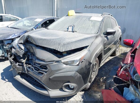 JF2GUSND8T8211318 2026 SUBARU CROSSTREK Black Առջևի ձախ երեք քառորդ տեսարան