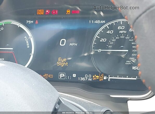 JF2GUSND8T8211318 2026 SUBARU CROSSTREK Black Հետևի նստատեղերի տեսք
