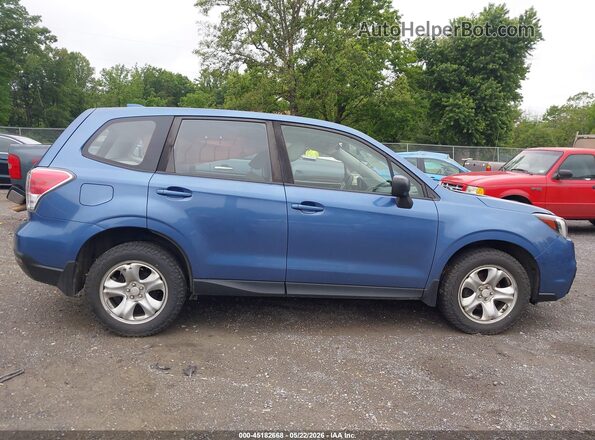 JF2SJAAC0JG548479 2018 SUBARU FORESTER Blue Widok wnętrza z tyłu