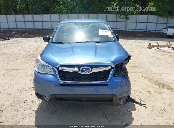 JF2SJAAC1GH503389 2016 SUBARU FORESTER 2.5 Blue Вид щитка приладів