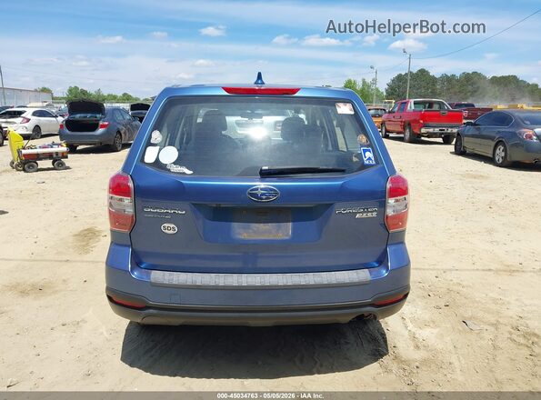 JF2SJAAC1GH503389 2016 SUBARU FORESTER 2.5 Blue 