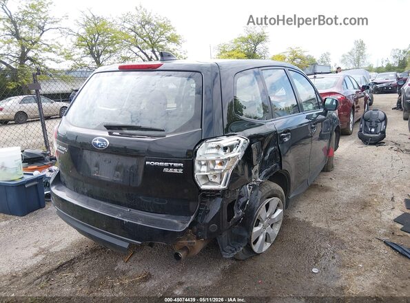 JF2SJAAC4GG525991 2016 SUBARU FORESTER 2.5 Черный Задняя правая четверть