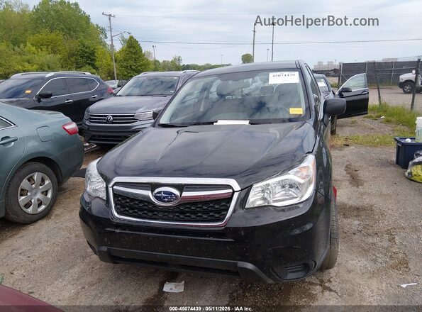 JF2SJAAC4GG525991 2016 SUBARU FORESTER 2.5 Черный Вид щитка приборов