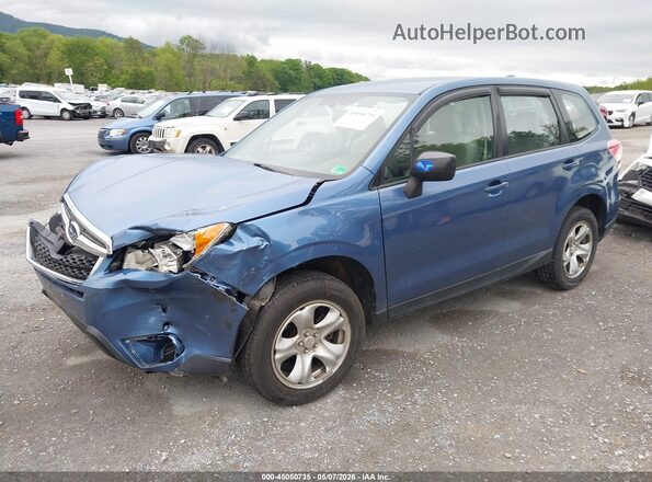 JF2SJAAC6GH565192 2016 SUBARU FORESTER 2.5 Blue 