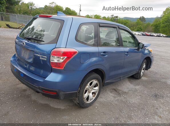JF2SJAAC6GH565192 2016 SUBARU FORESTER 2.5 Blue 