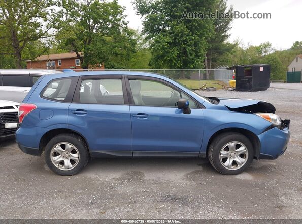 JF2SJAAC6GH565192 2016 SUBARU FORESTER 2.5 Blue 