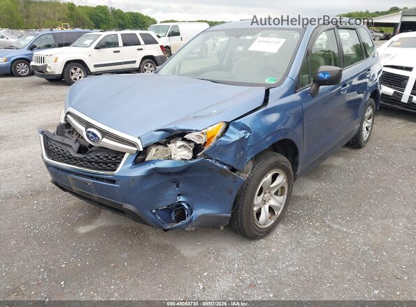 JF2SJAAC6GH565192 2016 SUBARU FORESTER 2.5 Blue 