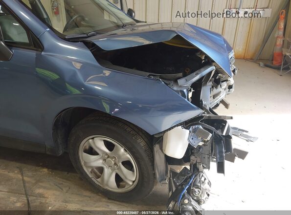 JF2SJAAC7JG606801 2018 SUBARU FORESTER Blue Вид спереду