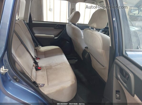 JF2SJAAC7JG606801 2018 SUBARU FORESTER Blue Вид наклейки з VIN-кодом