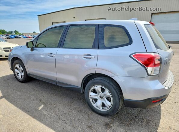 JF2SJAAC7JH453430 2018 SUBARU FORESTER Silver Tył lewy