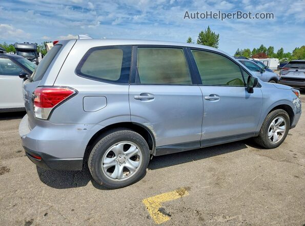 JF2SJAAC7JH453430 2018 SUBARU FORESTER Silver Tył prawy
