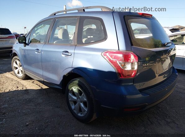 JF2SJABC0GH482601 2016 SUBARU FORESTER Blue Tył lewy