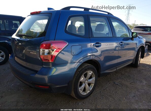 JF2SJABC0GH482601 2016 SUBARU FORESTER Blue Tył prawy