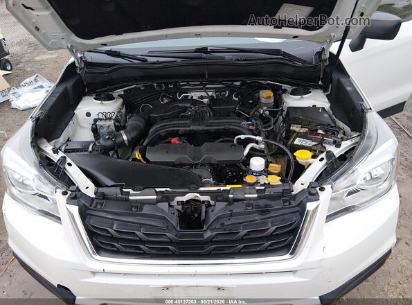 JF2SJABC0HH435988 2017 SUBARU FORESTER Белый Вид сзади
