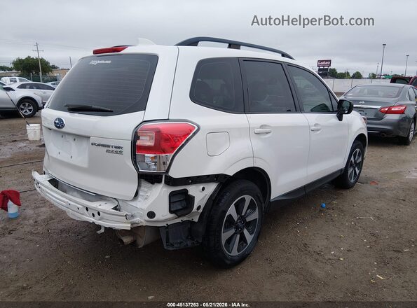JF2SJABC0HH435988 2017 SUBARU FORESTER Белый Задняя правая четверть
