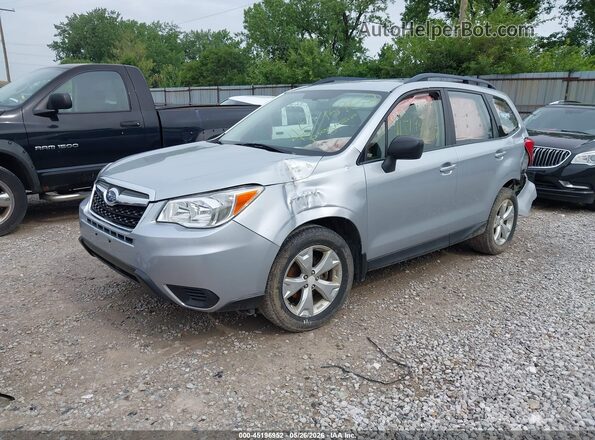 JF2SJABC1GH480033 2016 SUBARU FORESTER Blue Front left