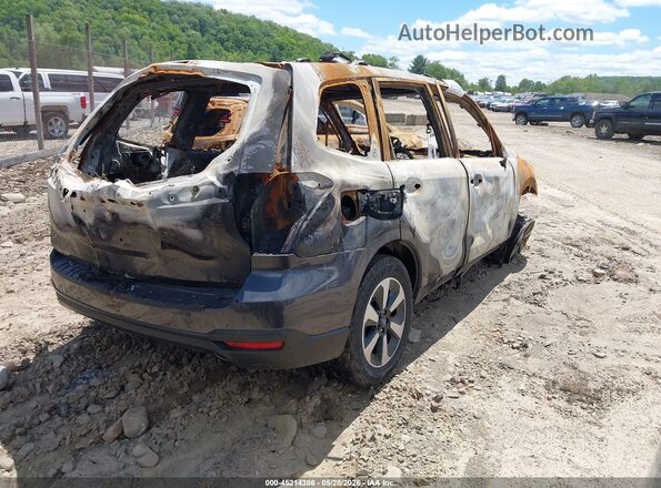 JF2SJABC1HH563124 2017 SUBARU FORESTER Black Задня права чверть