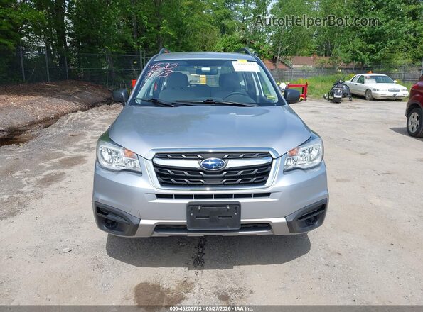 JF2SJABC1JH415903 2018 SUBARU FORESTER Silver Вид щитка приладів