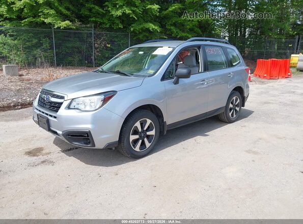 JF2SJABC1JH415903 2018 SUBARU FORESTER Silver Передня ліва чверть