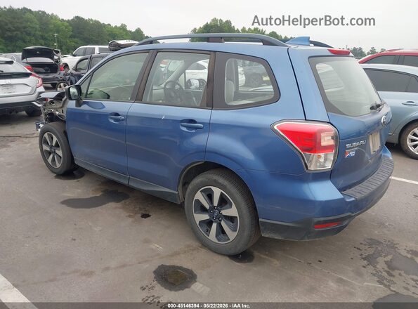 JF2SJABC2HH589604 2017 SUBARU FORESTER Blue Trasero izquierdo