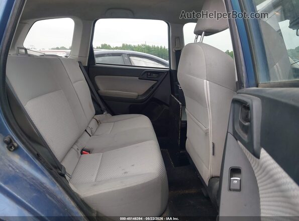 JF2SJABC2HH589604 2017 SUBARU FORESTER Blue Vista de la etiqueta del VIN