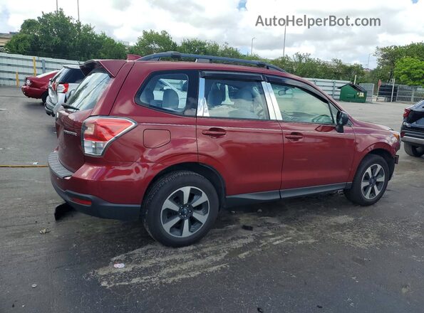JF2SJABC2JH469419 2018 SUBARU FORESTER Red Rear right