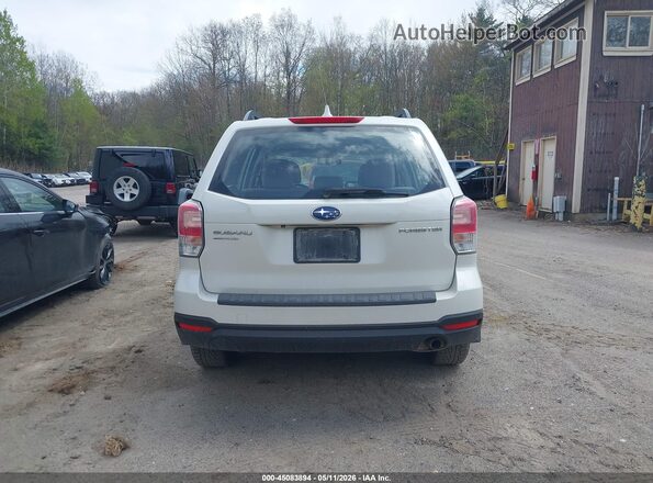 JF2SJABC2JH542658 2018 SUBARU FORESTER 2.5 White 