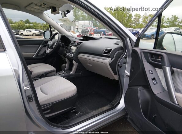 JF2SJABC3HH514393 2017 SUBARU FORESTER Blue წინა სალონის ხედი