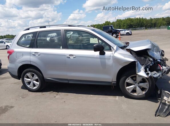 JF2SJABC4GH532089 2016 SUBARU FORESTER Silver Սալոնի 360 աստիճան տեսք