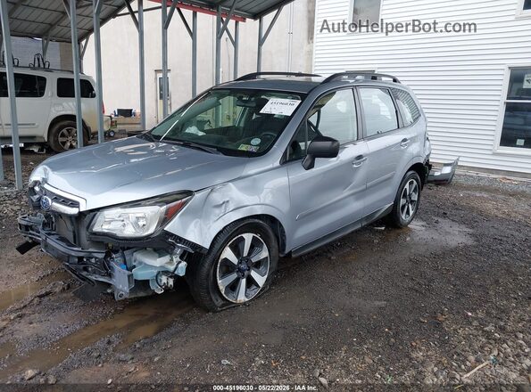 JF2SJABC5HH478058 2017 SUBARU FORESTER Light Blue Front left
