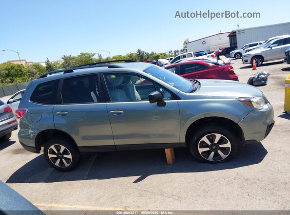 JF2SJABC5HH586373 2017 SUBARU FORESTER 2.5 Green უკანა სალონის ხედი