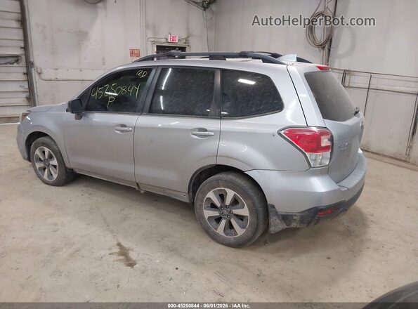 JF2SJABC6HH544116 2017 SUBARU FORESTER Silver Rear left