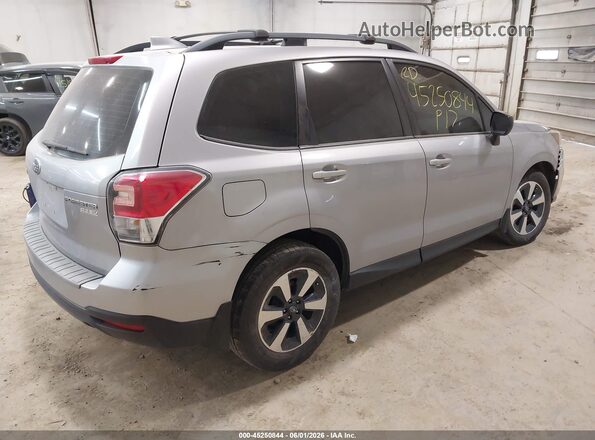 JF2SJABC6HH544116 2017 SUBARU FORESTER Silver Rear right
