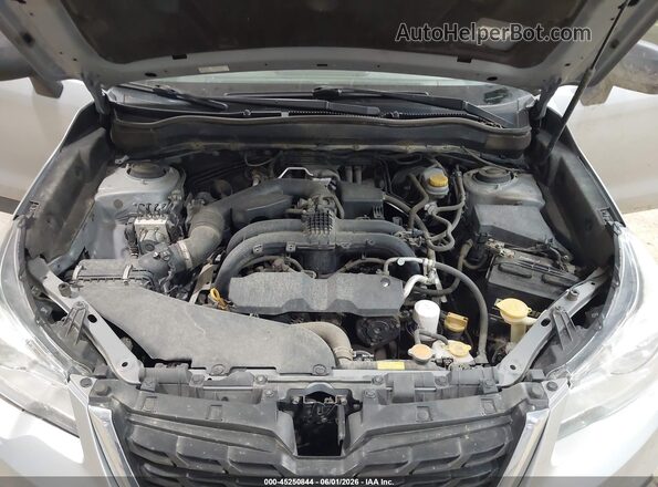 JF2SJABC6HH544116 2017 SUBARU FORESTER Silver Rear view