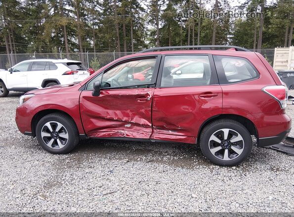 JF2SJABC6HH576144 2017 SUBARU FORESTER Red 