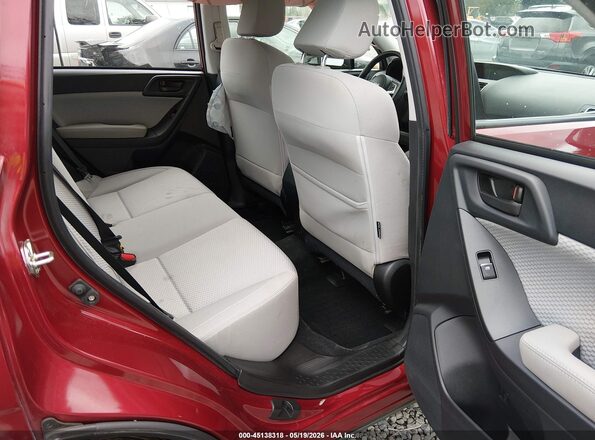 JF2SJABC6HH576144 2017 SUBARU FORESTER Red 