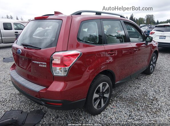 JF2SJABC6HH576144 2017 SUBARU FORESTER Red უკანა მარჯვენა