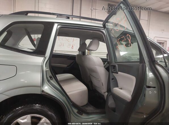 JF2SJABC7GH426736 2016 SUBARU FORESTER 2.5 Green Widok naklejki z numerem VIN