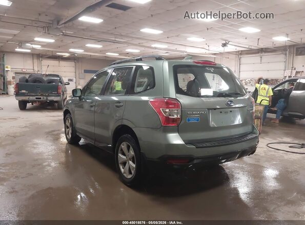 JF2SJABC7GH426736 2016 SUBARU FORESTER 2.5 Green Tył lewy