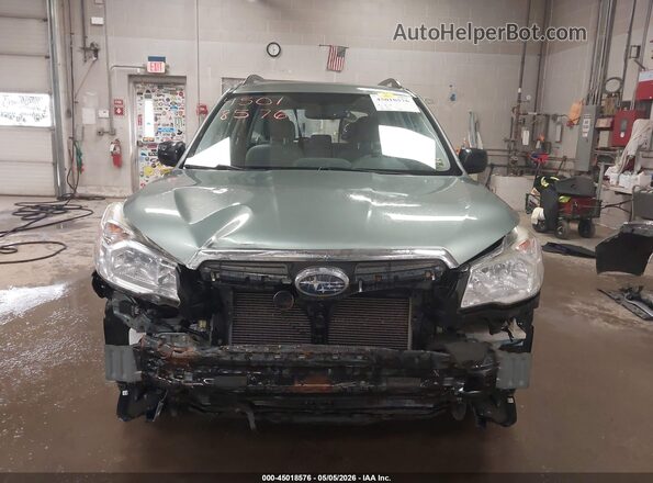 JF2SJABC7GH426736 2016 SUBARU FORESTER 2.5 Green Widok wnętrza z tyłu