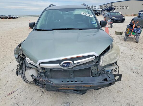 JF2SJABC7GH440751 2016 SUBARU FORESTER Green Vista frontal