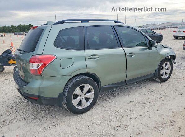 JF2SJABC7GH440751 2016 SUBARU FORESTER Green Trasero derecho