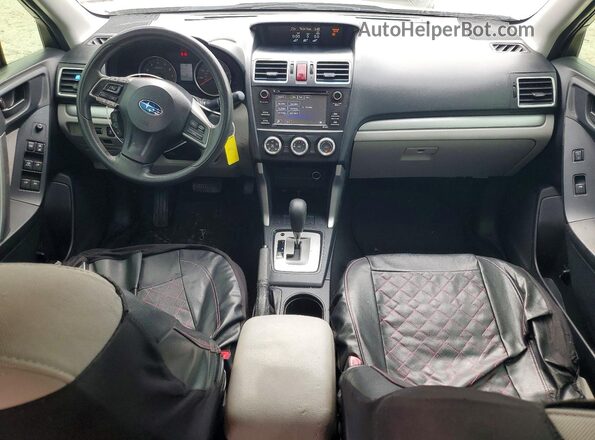 JF2SJABC7GH440751 2016 SUBARU FORESTER Green Vista del salpicadero