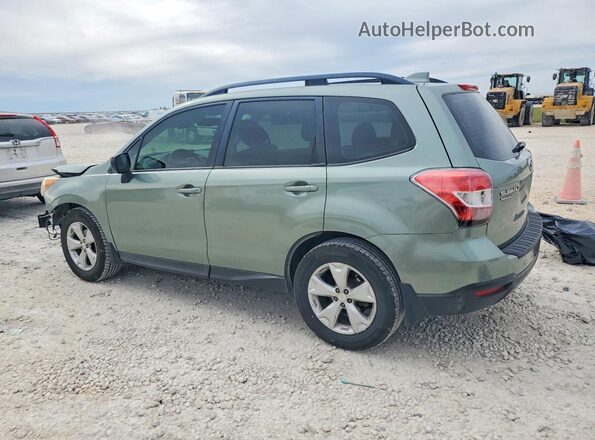 JF2SJABC7GH440751 2016 SUBARU FORESTER Green Trasero izquierdo