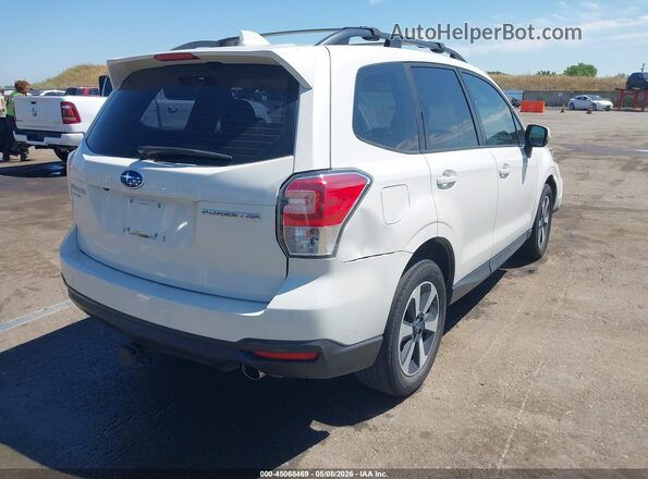 JF2SJABC7JH482666 2018 SUBARU FORESTER 2.5 White უკანა მარჯვენა