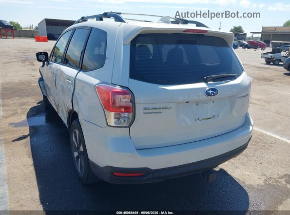 JF2SJABC7JH482666 2018 SUBARU FORESTER 2.5 White უკანა მარცხენა