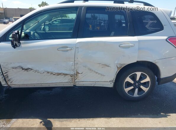 JF2SJABC7JH482666 2018 SUBARU FORESTER 2.5 White წინა ხედი